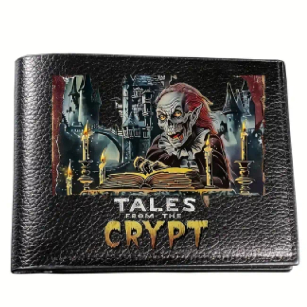 🆕️ Tales from the Crypt Black Leather Wallet